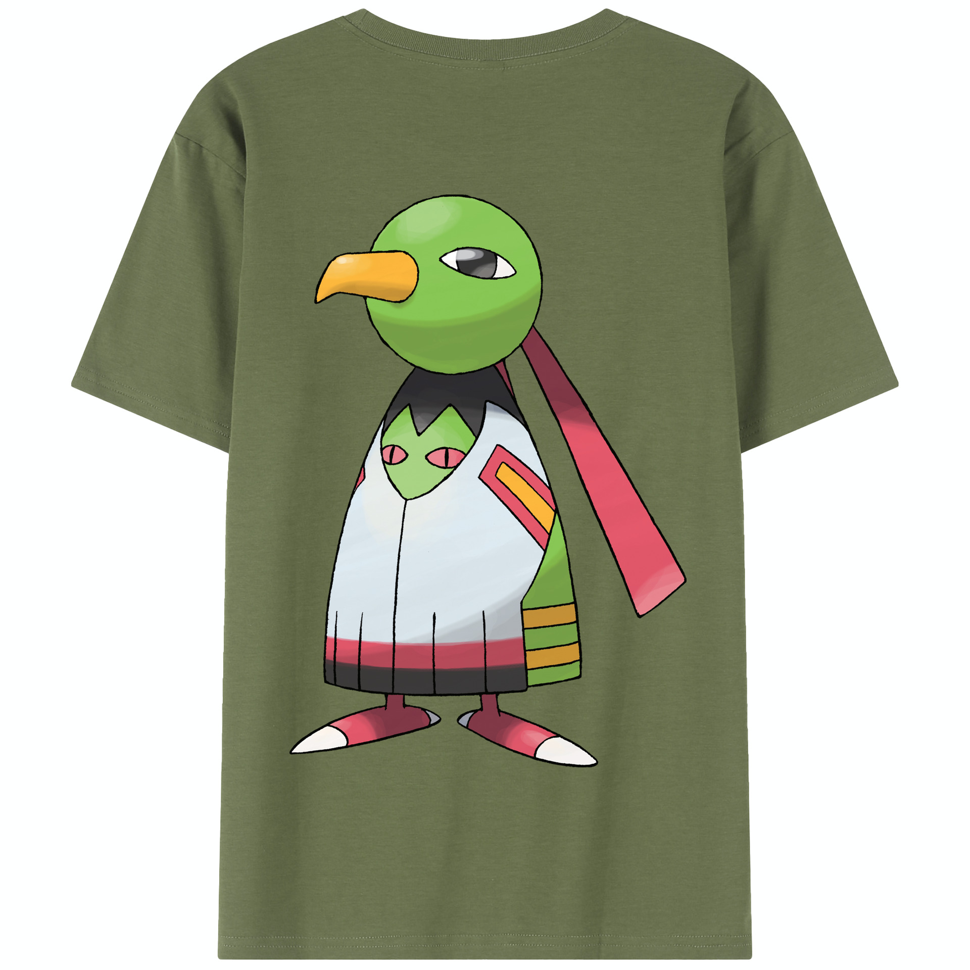 （画像用） ポケットモンスター Pokémon 綿100％半袖Tシャツ（背面プリント）